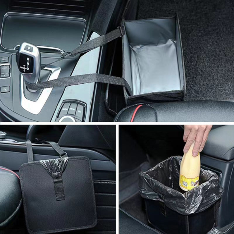 Car Trash Holder Storage Bag Oxford Cloth Car Seat Back Trash Bin, 22*23*14.5cm Car Trash Holder Storage Bag Oxford Cloth Car Seat Back Trash Bin, 22*23*14.5cm